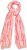 Ulla Popken Tie Dye Striped Scarf Magenta Pink - Aksesuarai - 