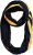 Ulla Popken Neon Stripe Infinity Scarf Navy - Aksesuarai - 