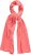Ulla Popken Muslin Scarf Dark Coral - Aksesuarai - 