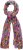Ulla Popken Pepper Print Scarf Coral - Aksesuarai - 