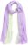 Ulla Popken Fringed Ombre Scarf Pistachio - Aksesuarai - 