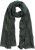 Ulla Popken Lightweight Scarf Olive Grey - Aksesuarai - 