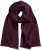 Ulla Popken Pleated Lightweight Scarf Dark Ruby - Ulla Popken - 