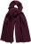 Ulla Popken Pleated Lightweight Scarf Dark Ruby - Ulla Popken - 