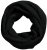 Ulla Popken Knit Infinity Scarf Black - Aksesuarai - 