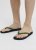 Jack & Jones Logo Palm Print Flip Flop Slippers Navy Blazer/Verdant Green - Vyriški batai 40-52 - 