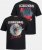 JP1880 Scorpions Blackout Graphic Comfort Fit Band T-Shirt Black - Marškinėliai - Marškinėliai - 2XL-14XL
