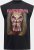JP1880 Iron Maiden Graphic Comfort Fit Band Tank Top Black - Marškinėliai - Marškinėliai - 2XL-14XL