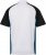 JP1880 FLEXNAMIC® QuickDry Tennis Polo Black-White-Blue - Sportiniai drabuziai & Outdoor - Dideliu dydziu sportiniai drabuziai vyrams