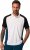 JP1880 FLEXNAMIC® QuickDry Tennis Polo Black-White-Blue - Sportiniai drabuziai & Outdoor - Dideliu dydziu sportiniai drabuziai vyrams