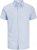 Jack & Jones Breeze Linen Blend Short Sleeve Shirt Chambray Blue - Marškiniai - Marškiniai - 2XL-8XL