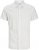 Jack & Jones Breeze Linen Blend Short Sleeve Shirt White - Marškiniai - Marškiniai - 2XL-8XL
