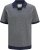 Jack & Jones Ceaston Knit Short Sleeve Sweater Grey/Blue - Megztiniai ir džemperiai - Megztiniai ir Džemperiai - 2XL-14XL