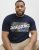 Jack & Jones Hawaii Shape Crew Neck T-Shirt Navy - Marškinėliai - Marškinėliai - 2XL-14XL