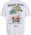 Jack & Jones Botaniq Crew Neck T-Shirt Bright White - Marškinėliai - Marškinėliai - 2XL-14XL