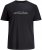 Jack & Jones Lavance Crew Neck T-Shirt Black Beauty - Marškinėliai - Marškinėliai - 2XL-14XL