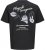 Jack & Jones Almeria Back Print T-Shirt Black - Marškinėliai - Marškinėliai - 2XL-14XL