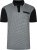 Kam Jeans 5518 Smart Mini Geo-Print Polo Black - Polo marškinėliai - Polo marškinėliai - 2XL-8XL