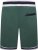 Kam Jeans TS005 Retro Tracky Set (Shorts/Sleeveless Hoodie) Racing Green - Treningai - "Didelių dydžių sportiniai kostiumai vyrams "