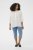 Kaffe Curve Liwa Shirt Chalk - Laisvi marškinėliai - 
