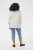 Kaffe Curve Liwa Shirt Chalk - Laisvi marškinėliai - 
