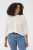 Kaffe Curve Liwa Shirt Chalk - Laisvi marškinėliai - 