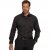 JP1880 Shirt Business Modern Fit Long Sleeve Non-Iron Black TALL - VYRIŠKI DRABUŽIAI MT-6XLT - Drabužiai aukštiems vyrams