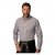 JP1880 Long Sleeve Check Print Traditional Shirt Brown - Marškiniai - Marškiniai - 2XL-8XL