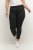 Kaffe Curve Leana Chino 7/8 Kelnės Gili Juoda - Džinsai & Kelnės Didelėse Dydžiuose – Plus Size - 
