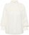 Kaffe Curve Jessa Shirt Long Sleeve White - Laisvi marškinėliai - 