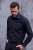 JP1880 Comfort Fit with Chest Pocket Shirt TALL Black - TALL marškiniai - 