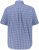JP1880 Short Sleeve Check Print Traditional Shirt Blue - Marškiniai - Marškiniai - 2XL-8XL