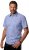 JP1880 Short Sleeve Check Print Traditional Shirt Blue - Marškiniai - Marškiniai - 2XL-8XL