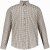 JP1880 Long Sleeve Check Print Traditional Shirt Brown - Marškiniai - Marškiniai - 2XL-8XL