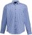 JP1880 Shirt Traditional Checked Long Sleeve Blue - Marškiniai - Marškiniai - 2XL-8XL