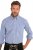 JP1880 Shirt Traditional Checked Long Sleeve Blue - Marškiniai - Marškiniai - 2XL-8XL