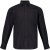 JP1880 Shirt Business Kent Collar Long Sleeve Black TALL - VYRIŠKI DRABUŽIAI MT-6XLT - Drabužiai aukštiems vyrams