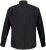 JP1880 Shirt Business Kent Collar Long Sleeve Black TALL - VYRIŠKI DRABUŽIAI MT-6XLT - Drabužiai aukštiems vyrams