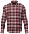 JP1880 Shirt Flannel Checked Long Sleeve Red TALL - VYRIŠKI DRABUŽIAI MT-6XLT - Drabužiai aukštiems vyrams