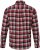 JP1880 Shirt Flannel Checked Long Sleeve Red TALL - VYRIŠKI DRABUŽIAI MT-6XLT - Drabužiai aukštiems vyrams