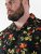 D555 Gordon Hawaiian AOP Cuvan Collar Resort Short Sleeve Black - Marškiniai - Marškiniai - 2XL-8XL