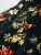 D555 Gordon Hawaiian AOP Cuvan Collar Resort Short Sleeve Black - Marškiniai - Marškiniai - 2XL-8XL