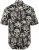 JP1880 Skull Pattern Jersey Short Sleeve Shirt Black - Marškiniai - Marškiniai - 2XL-8XL