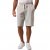 JP1880 Bermuda Sweatshorts Relaxed Fit Grey - Šortai - Šortai - W40-W60