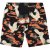 JP1880 Bermuda Shorts Floral All-over Print Black - Šortai - Šortai - W40-W60