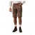 JP1880 Shorts Leather Traditional Cowhide Brown - Šortai - Šortai - W40-W60