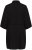 Kaffe Curve Mille Short Shirt Dress Black Deep - Mini suknelės - 