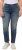 Ulla Popken Distressed Stretch Fit Boyfriend Jeans Blue Denim - Džinsai & Kelnės Didelėse Dydžiuose – Plus Size - 