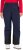 Ulla Popken Performance Trousers Waterproof Zip Pockets Snow Gaiter Navy - Džinsai & Kelnės Didelėse Dydžiuose – Plus Size - 