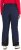 Ulla Popken Performance Trousers Waterproof Zip Pockets Snow Gaiter Navy - Džinsai & Kelnės Didelėse Dydžiuose – Plus Size - 